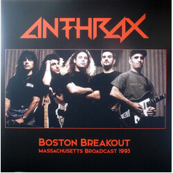 Anthrax Boston Breakout (Massachusetts Broadcast 1993) Vinyl 2 LP