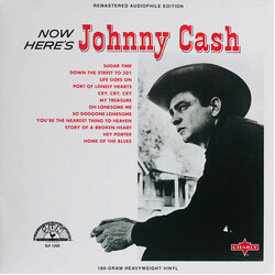 Johnny Cash Now Here's Johnny Cash Vinyl LP