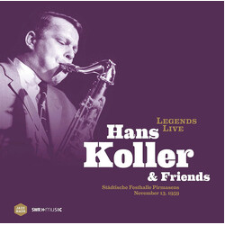 Hans Koller & Friends Städtische Festhalle Pirmasens November 13, 1959 Vinyl LP