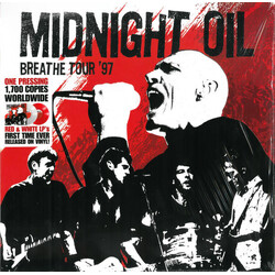 Midnight Oil Breathe Tour '97 Vinyl 2 LP
