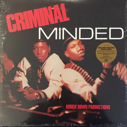 Boogie Down Productions Criminal Minded Vinyl 2 LP