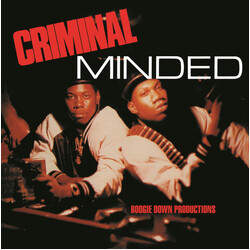 Boogie Down Productions Criminal Minded Vinyl 2 LP