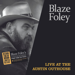 Blaze Foley Live At The Austin Outhouse Vinyl LP