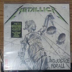 Metallica ...And Justice For All Vinyl LP