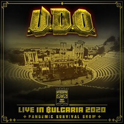 U.D.O. (2) Live In Bulgaria 2020 (Pandemic Survival Show) Vinyl 3 LP
