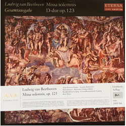 Ludwig van Beethoven Missa Solemnis D-dur Op. 123 Vinyl 2 LP
