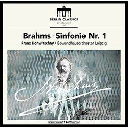 Johannes Brahms / Franz Konwitschny / Gewandhausorchester Leipzig Sinfonie Nr. 1 Vinyl LP