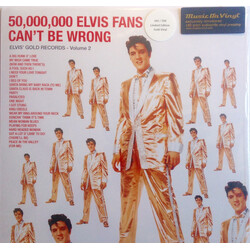Elvis Presley 50,000,000 Elvis Fans Can't Be Wrong (Elvis' Gold Records, Vol. 2) Vinyl LP