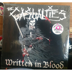 The Casualties Written In Blood Vinyl LP