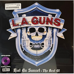 L.A. Guns Riot On Sunset - The Best Of Vinyl LP