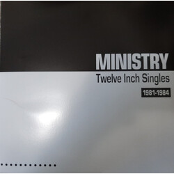 Ministry Twelve Inch Singles (1981-1984) Vinyl 2 LP