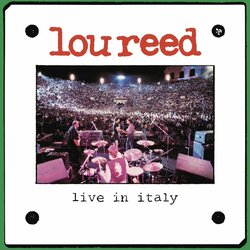 Lou Reed Live In Italy Vinyl 2 LP