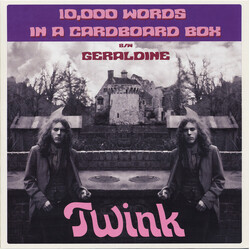 Twink (4) / Zion De Gallier 10,000 Words In A Cardboard Box / Geraldine Vinyl