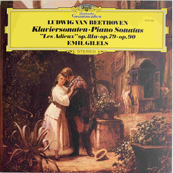 Emil Gilels Ludwig Van Beethoven: Piano Sonatas Nos. 25, 26 (« Les Adieux ») & 27 VINYL LP