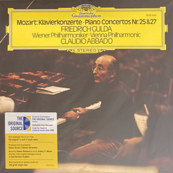 Friedrich Gulda Wolfgang Amadeus Mozart: Piano Concertos Nos. 25 & 27 VINYL LP