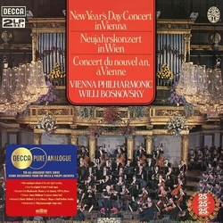 Willi Boskovsky Wiener Philharmoniker New Year's Day Concert (Decca Pure Analogue) VINYL LP