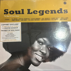 Various Soul Legends (The Best Of Soul Music) Vinyl 3 LP Box Set