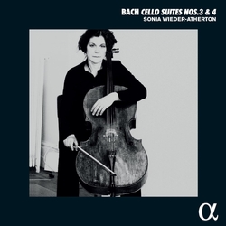 Sonia Wieder Atherton-Bach: Cello Suites Nos. 3 & 4 VINYL LP