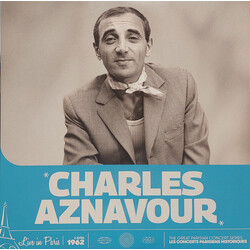 Charles Aznavour Live in Paris (1962) Vinyl 2 LP