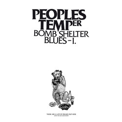 Peoples Temper Bomb Shelter Blues - I. Vinyl