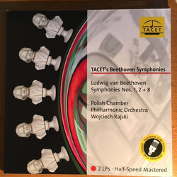 Ludwig van Beethoven / Polska Filharmonia Kameralna Sopot / Wojciech Rajski Symphonies Nos. 1, 2 + 8 Vinyl 2 LP