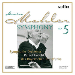 Gustav Mahler / Rafael Kubelik / Symphonie-Orchester Des Bayerischen Rundfunks Symphony No. 5 Vinyl 2 LP