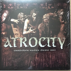 Atrocity Unspoken Names (Demo 1991) Vinyl