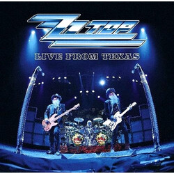 ZZ Top Live From Texas Vinyl 2 LP