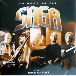 Saga (3) So Good So Far (Live At Rock Of Ages) Vinyl 2 LP