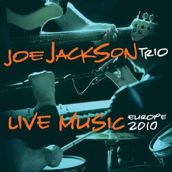 Joe Jackson Trio Live Music - Europe 2010 Vinyl 2 LP