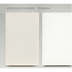 Hans-Joachim Roedelius / Stefan Schneider Stunden Vinyl LP