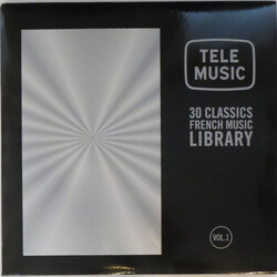Various Tele Music - 30 Classics French Music Library Vol 1 Vinyl 2 LP
