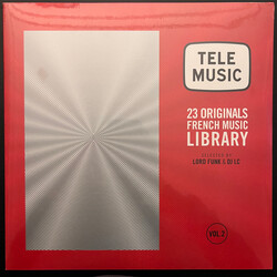 Various Tele Music - 23 Originals French Music Library Vol 2 Vinyl 2 LP
