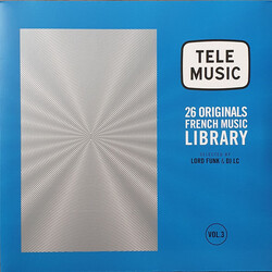 Various Tele Music - 26 Originals French Music Library Vol 3 Vinyl 2 LP