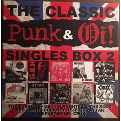 Various The Classic Punk & Oi! Singles Box 2 Vinyl Box Set