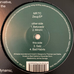 MR TC Zeug EP Vinyl