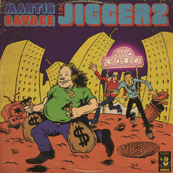 Martin Savage & The Jiggerz Fat City Vinyl