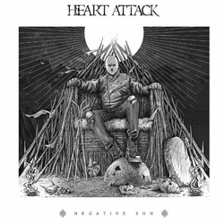Heart Attack (4) Negative Sun Vinyl LP