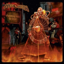 Helloween Gambling With The Devil (Blk) (Colv) (Org) (Red) VINYL LP