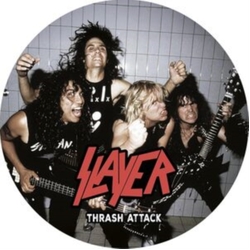 Slayer Thrash Attack / Radio Broadcast 1985 (Ltd) (Pict) VINYL LP