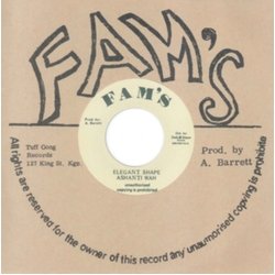 Ashanti Wah & Family Man 7-Elegant Shape Vinyl