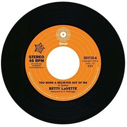 Bettye Lavette / Ujima You Made A Believer Out Of Me / I'm Not Ready Vinyl