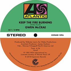 Gwen Mccrae Keep The Fire.. Vinyl
