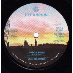 Glen Goldsmith London Skies / Don't Delay Vinyl