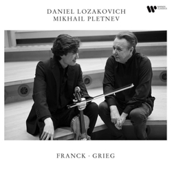 Daniel Lozakovich & Mikhail Pl Franck & Grieg: Violin Sonatas VINYL LP