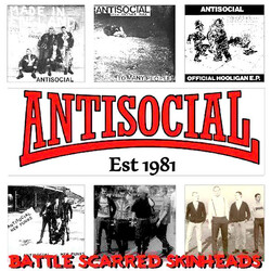 Antisocial (3) Battle Scarred Skinheads Vinyl LP