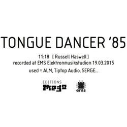 Russell Haswell Tongue Dancer '85 Vinyl