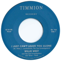 West  Willie & The Soul I 7-I Just Can'T Leave.. Vinyl
