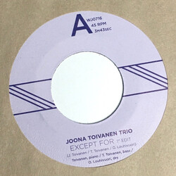 Joona Toivanen Trio Except For / Keyboard Study No. 2 Vinyl