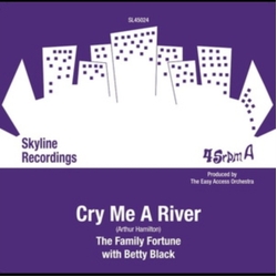 The Family Fortune Feat Betty Black Cry Me A River VINYL LP